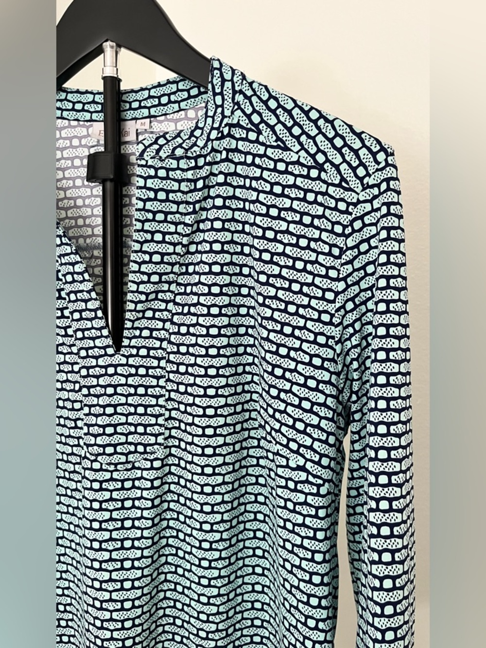 NWOT 🐚 Ellie Kai Relaxed Aqua Tunic | Beach Club Coastal Chic - Picture 6 of 14